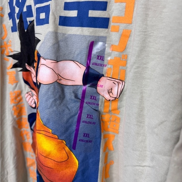 Seven Times Six Dragon Ball Z Men's Son Goku Super Hero Crewneck Shirt - Picture 4 of 5